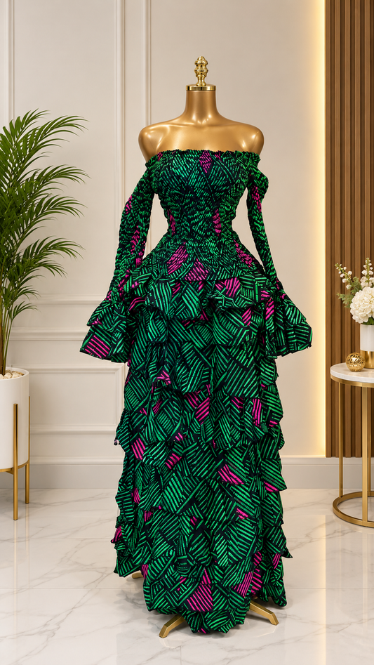 Ankara two piece set