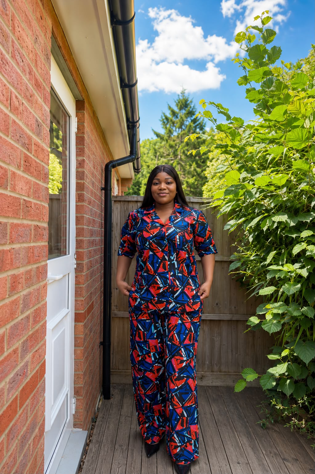 Ankara two piece set